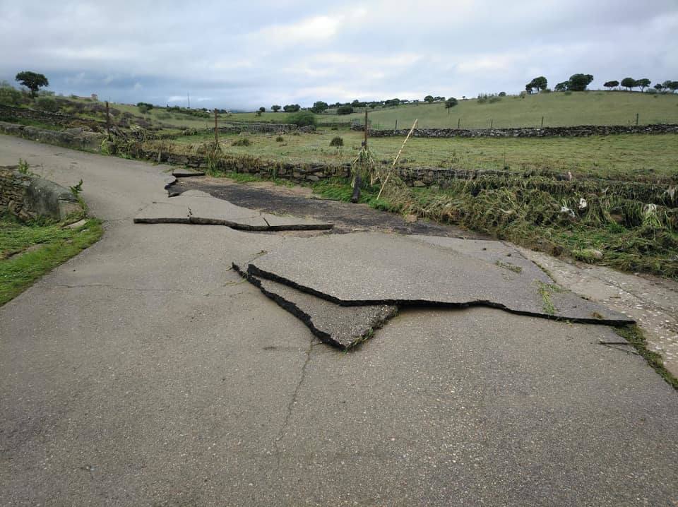 Fotos: Daños provocados por las tormentas en Salorino