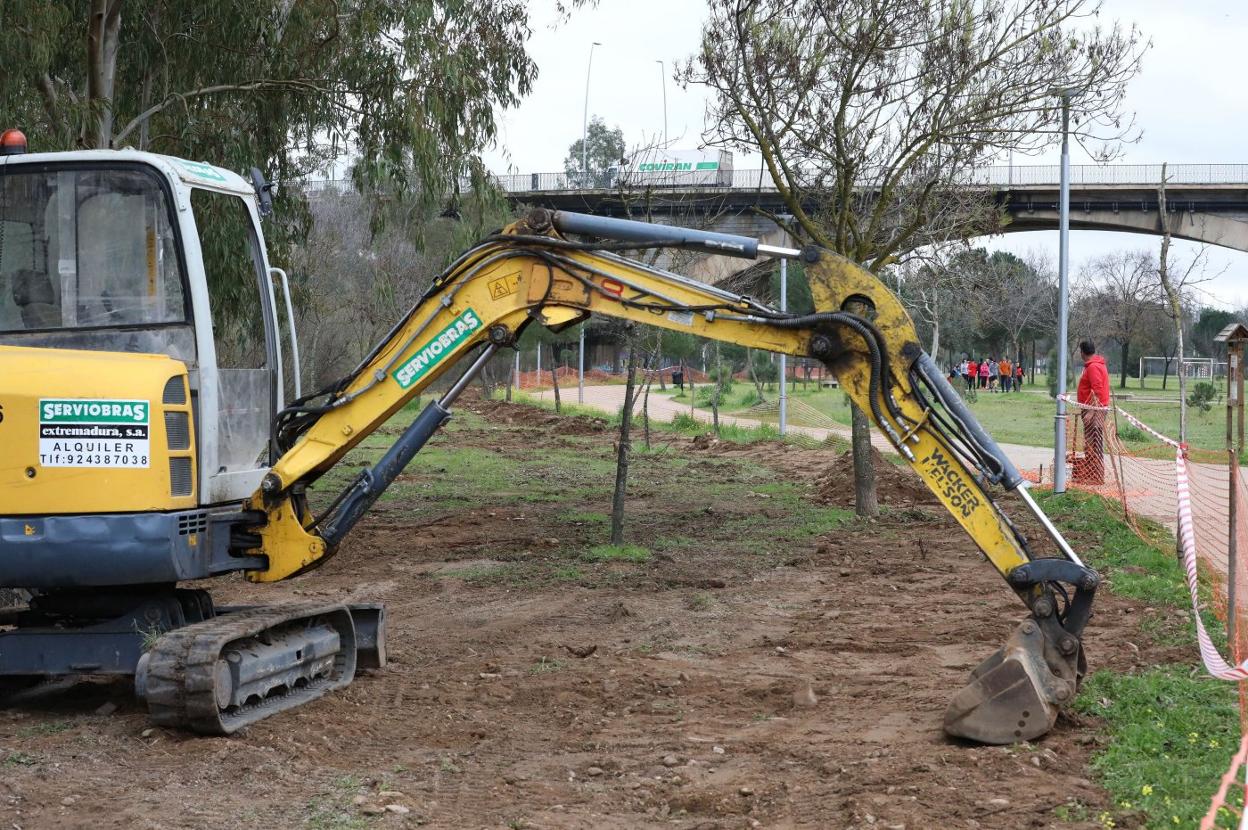 Inicio de las obras de mejora en una parte de la Isla. 