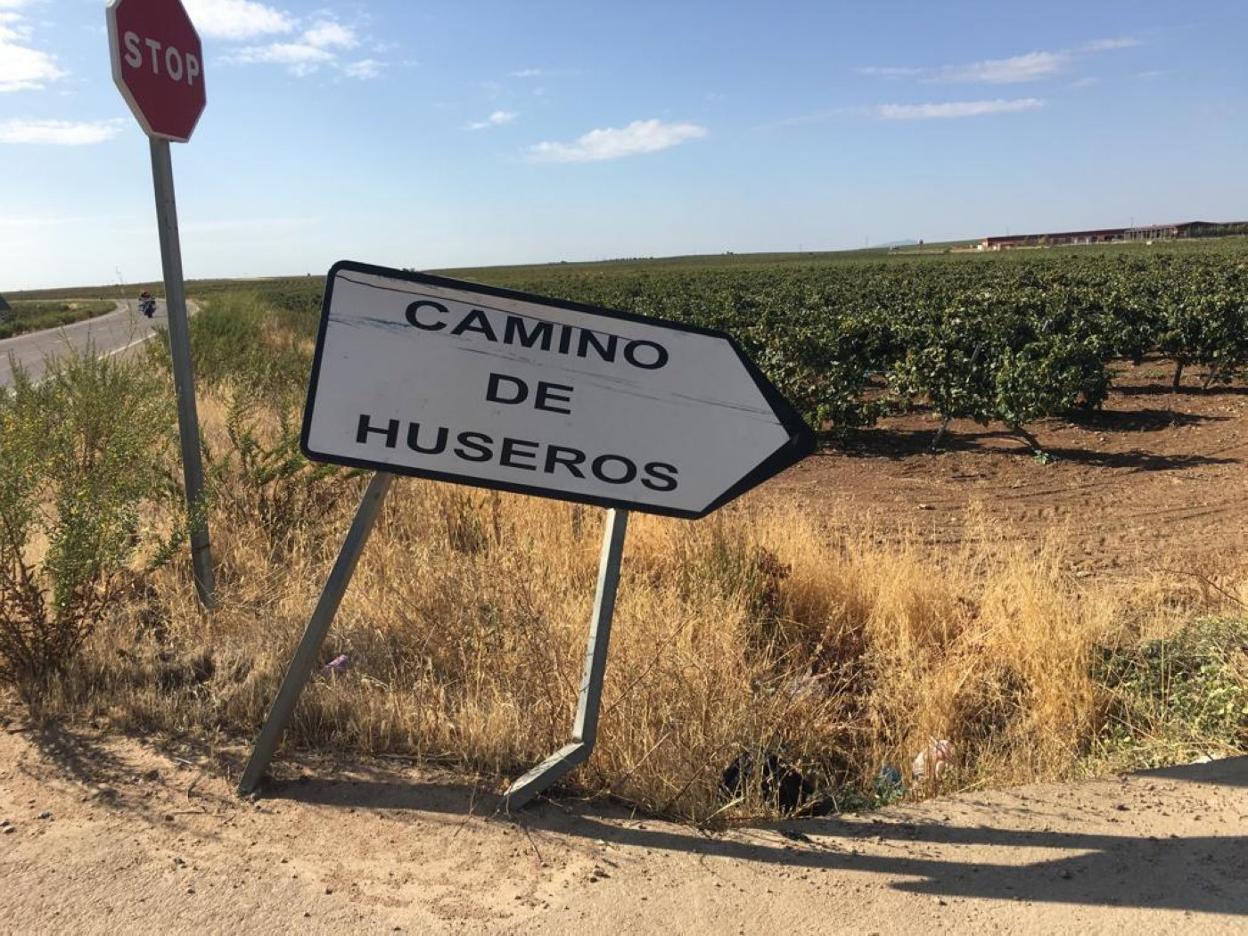 El camino Huseros es muy utilizado para acceder a chalés. 