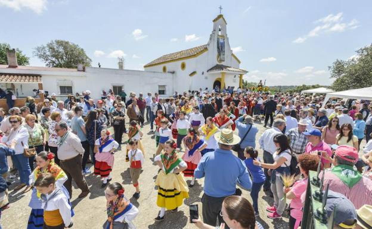 Imagen de archivo de la festividad de San Isidro en Tres Arroyos. 