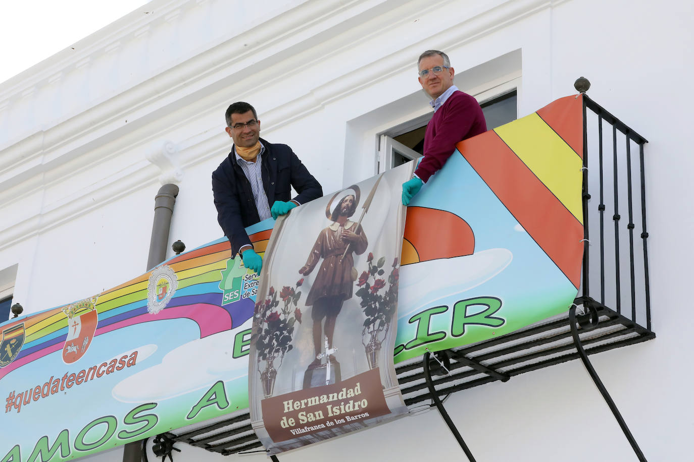 Fotos: San Isidro se celebra este año en casa