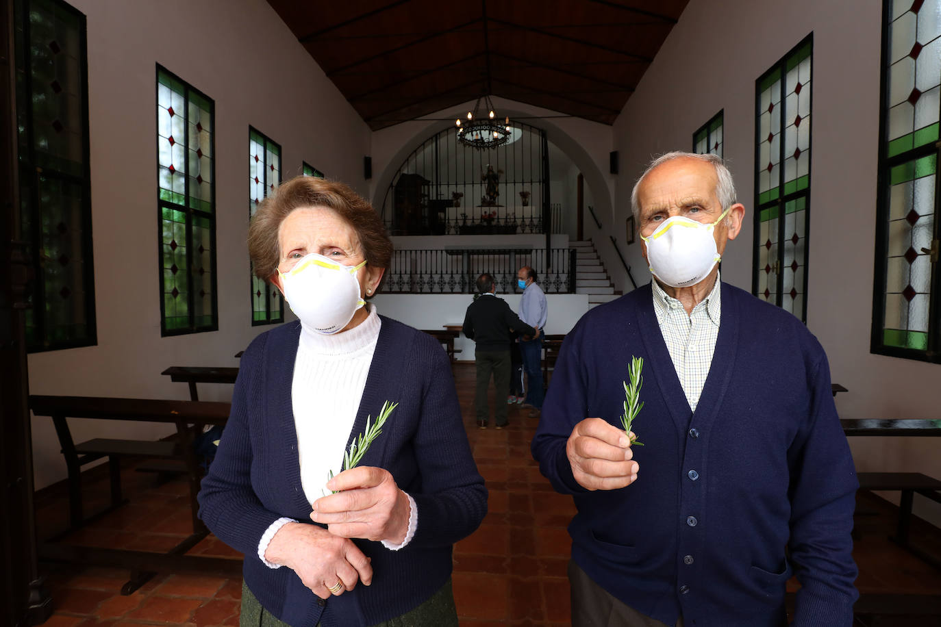 Fotos: San Isidro se celebra este año en casa