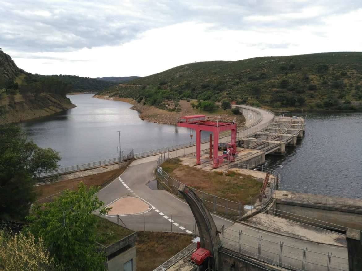 La azolla desaparece de las aguas del Tajo a su paso por Monfragüe. 