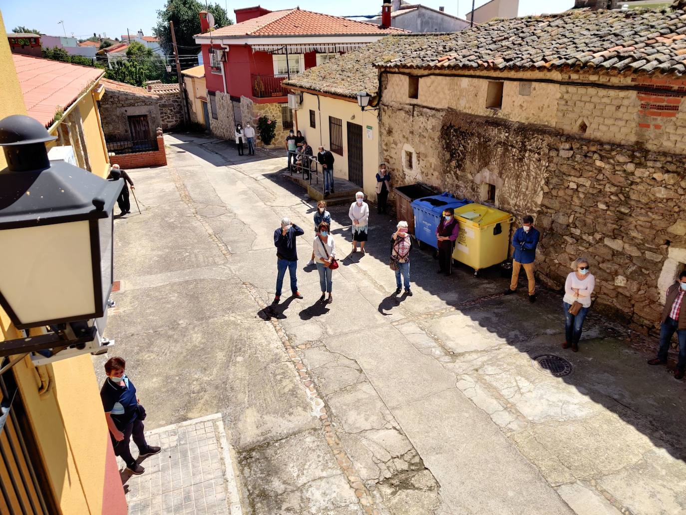 Fotos: Valdehúncar homenajea a las víctimas del COVID-19