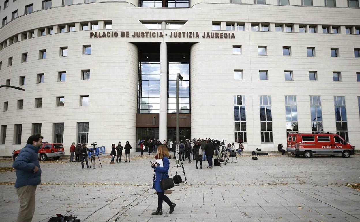 Imagen de archivo del Tribunal Superior de Justicia de Navarra. 