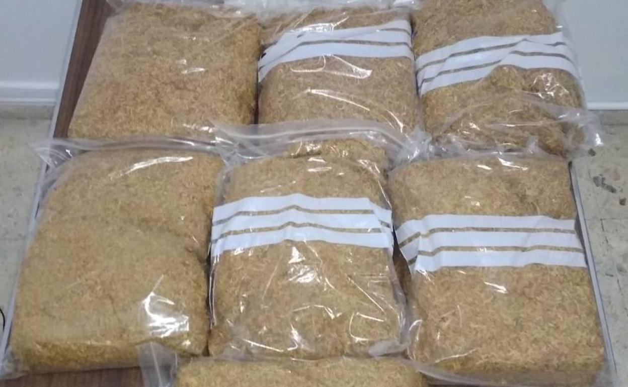 Imagen del producto requisado.