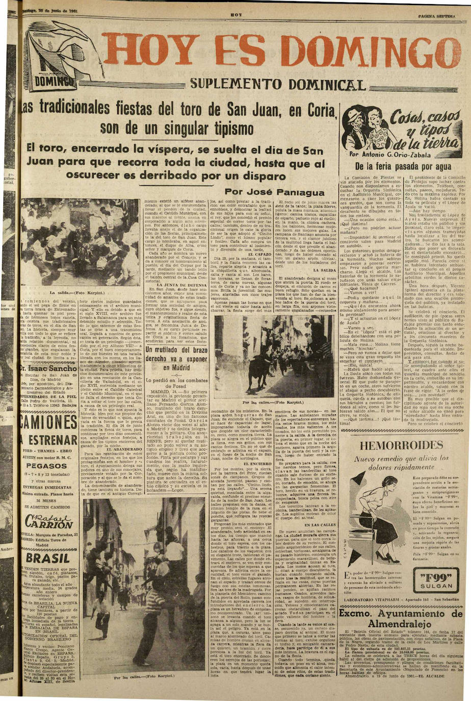 Fotos: Exposición sobre los Sanjuanes de Coria