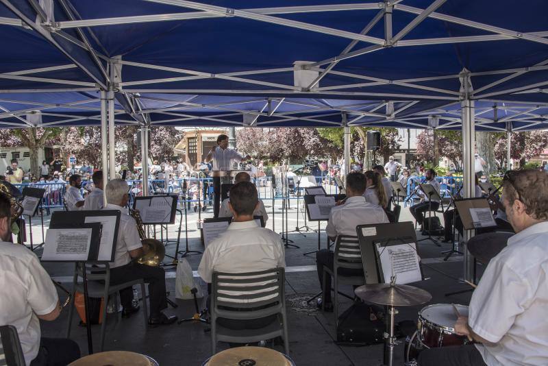 Concierto de la Banda Municipal en San Francisco.