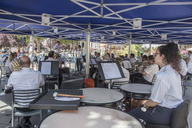 Concierto de la Banda Municipal en San Francisco.