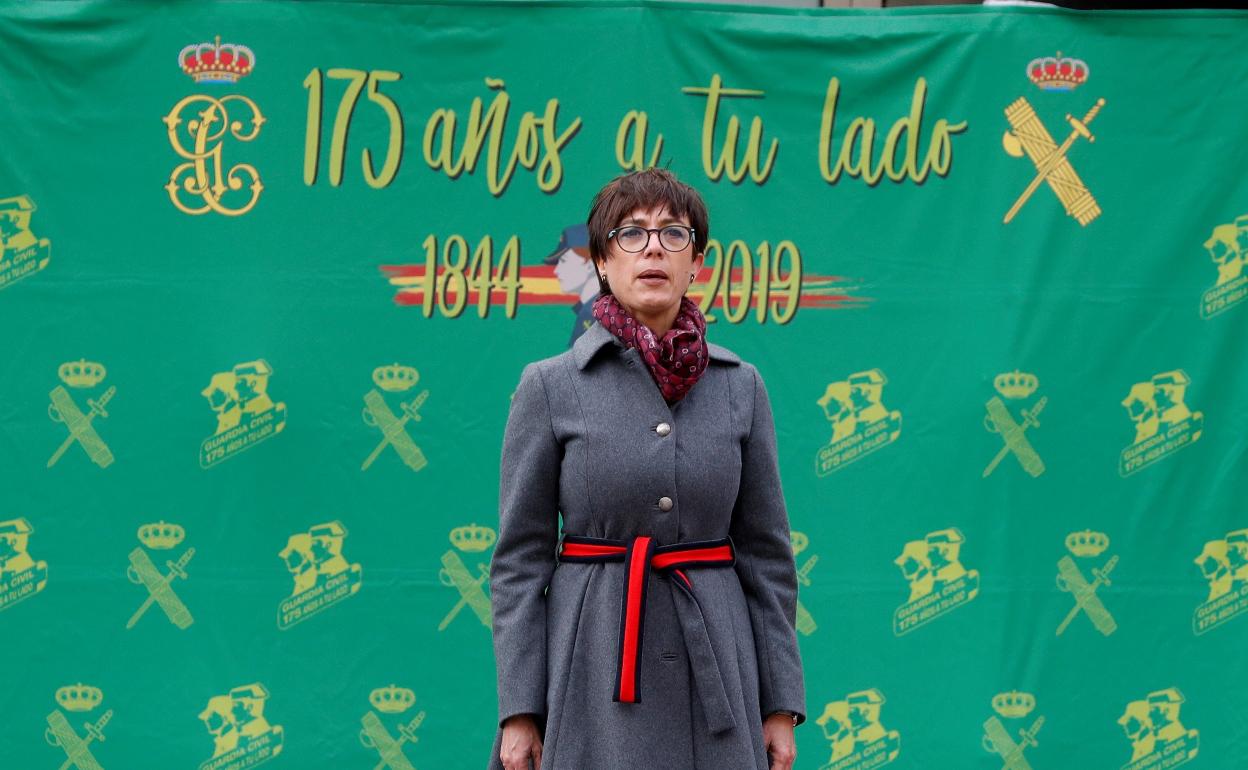 María Gámez, directora general de la Guardia Civil. 