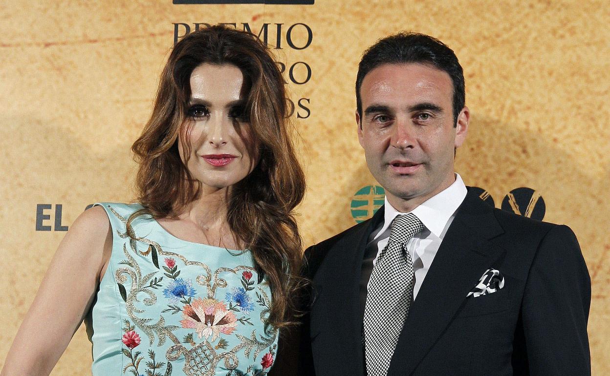 Paloma Cuevas y Enrique Ponce. 