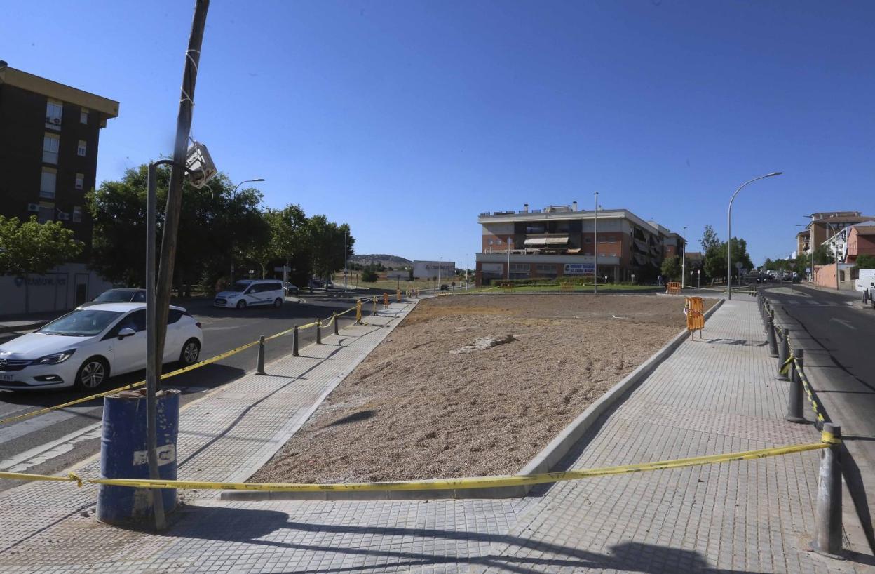 Lugar que se propone desde las asociaciones para levantar un monumento a la Mérida peregrina. 