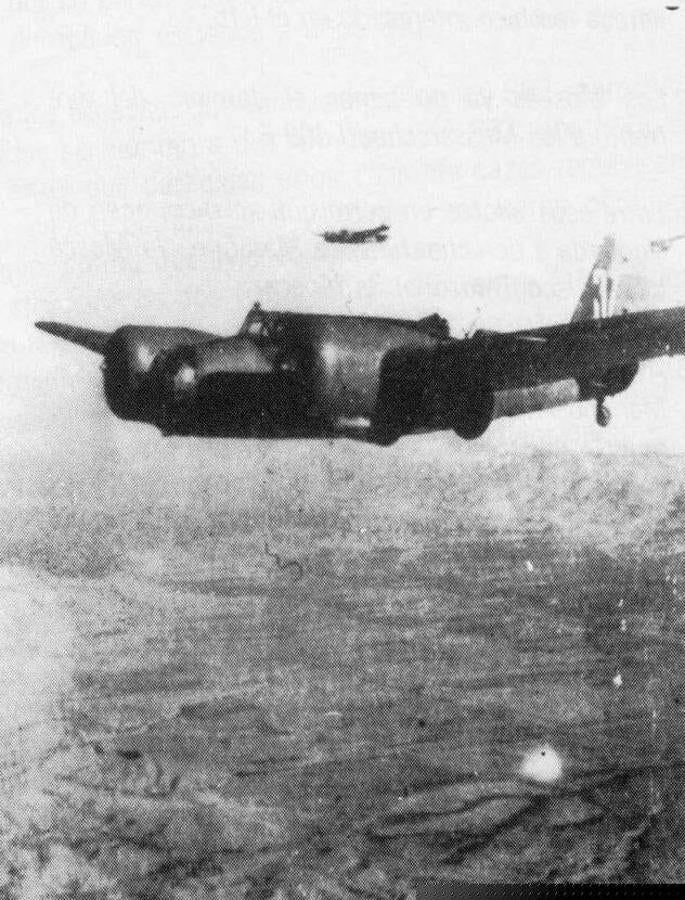 Cinco aviones 'Katiuskas' como estos fueron los que atacaron Cáceres.