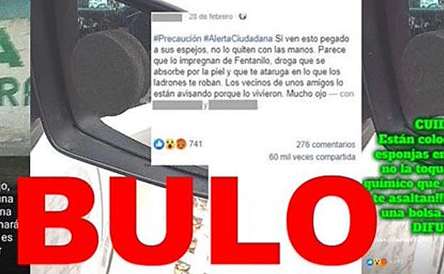 La esponja con droga y otros bulos sobre cómo robarte el coche