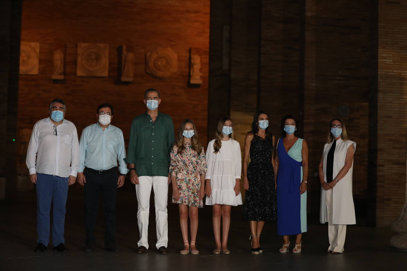 Fotos: Los Reyes y sus hijas ya están en Mérida para asistir al Festival de Teatro