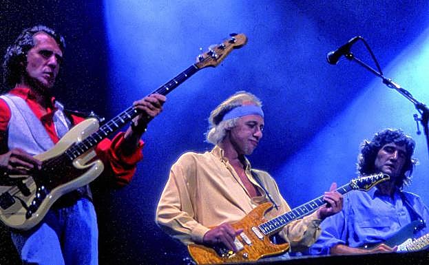 Imagen principal - Cáceres se postra ante los &#039;sultanes del swing&#039;