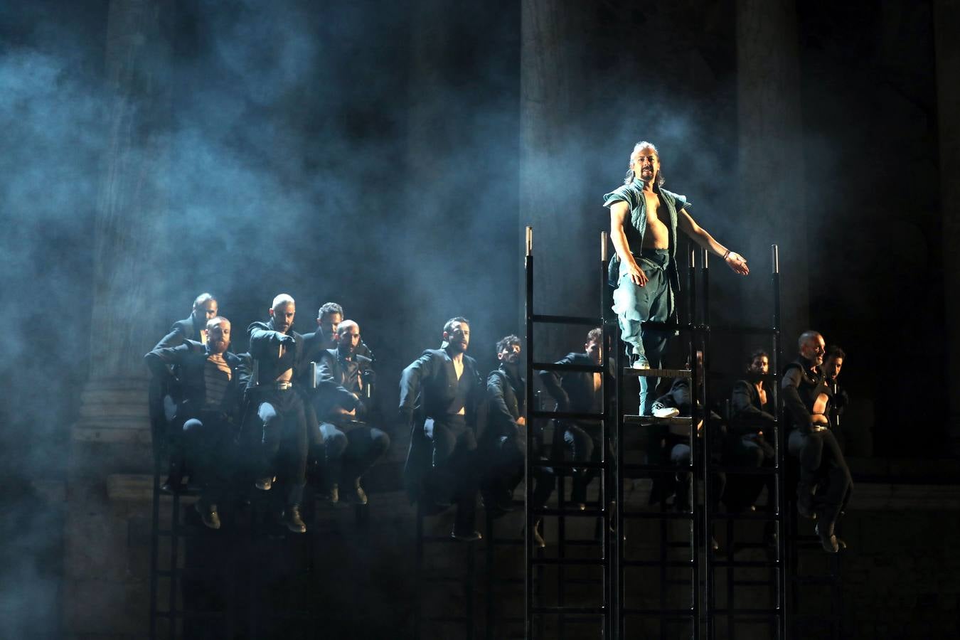 Escena de la obra de Penélope