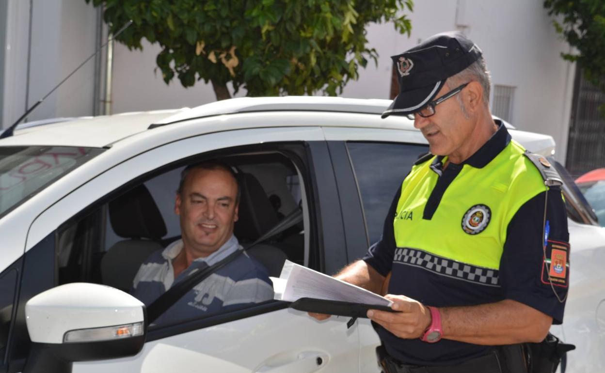 Control de Policía Local de Fregenal 