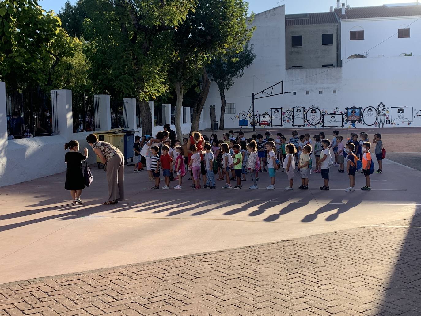 Vuelta al cole en Zafra. 