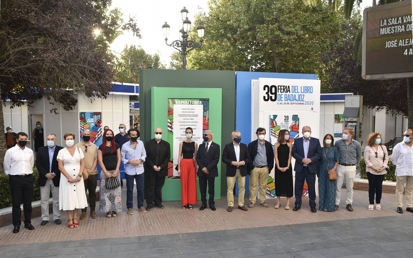 Inauguración de la 39 edición de La Feria del Libro de Badajoz