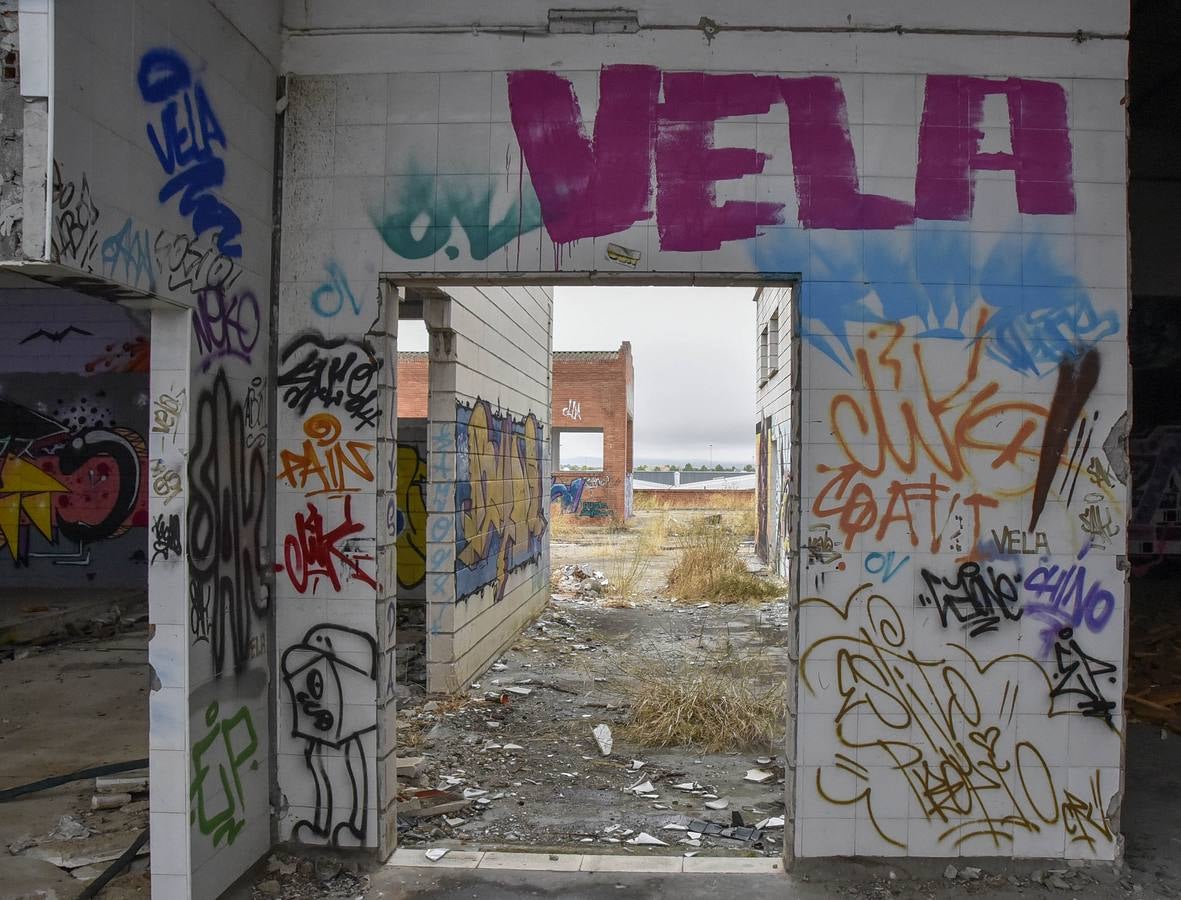 Vista general del antiguo matadero municipal de Badajoz