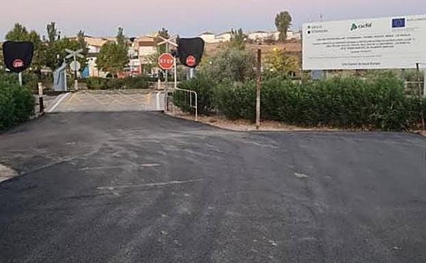 Otra perspectiva del asfaltado