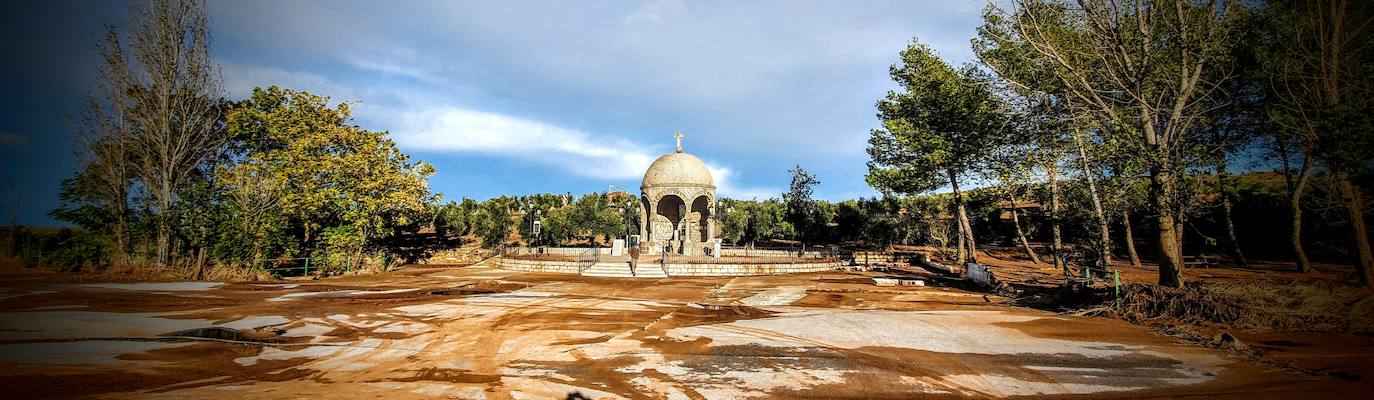 Desborde del arroyo de Valdemedel en Ribera del Fresno