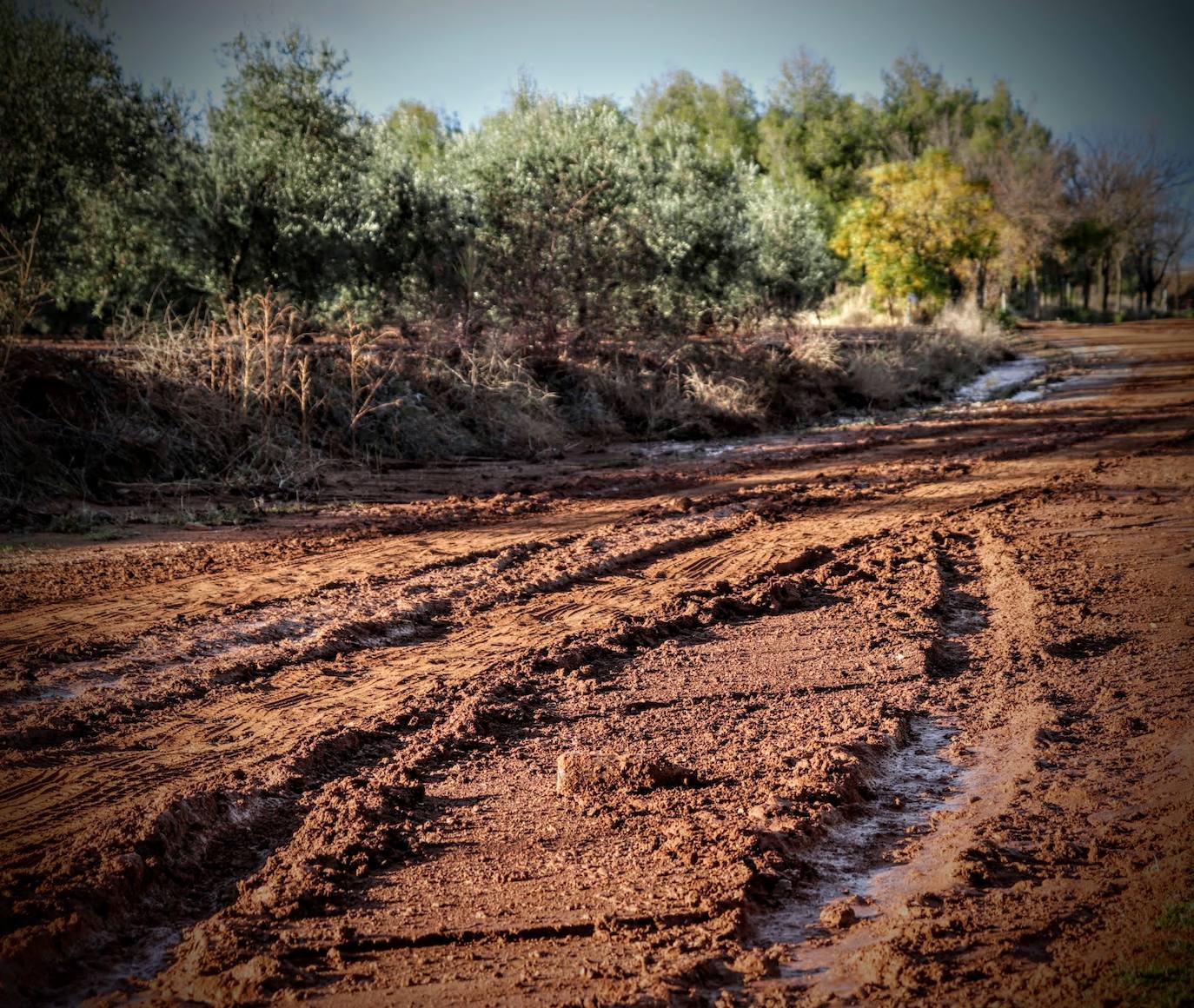 Desborde del arroyo de Valdemedel en Ribera del Fresno