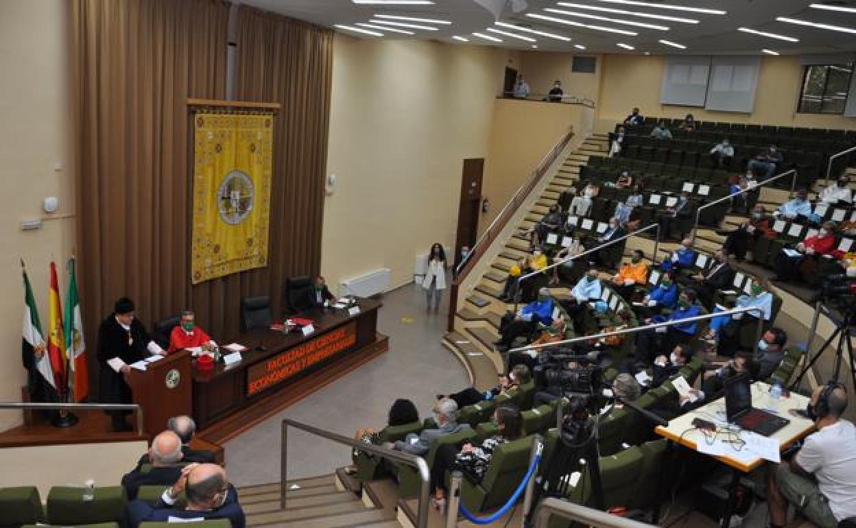 Imagen de la apertura del curso académico 2020-2021. 