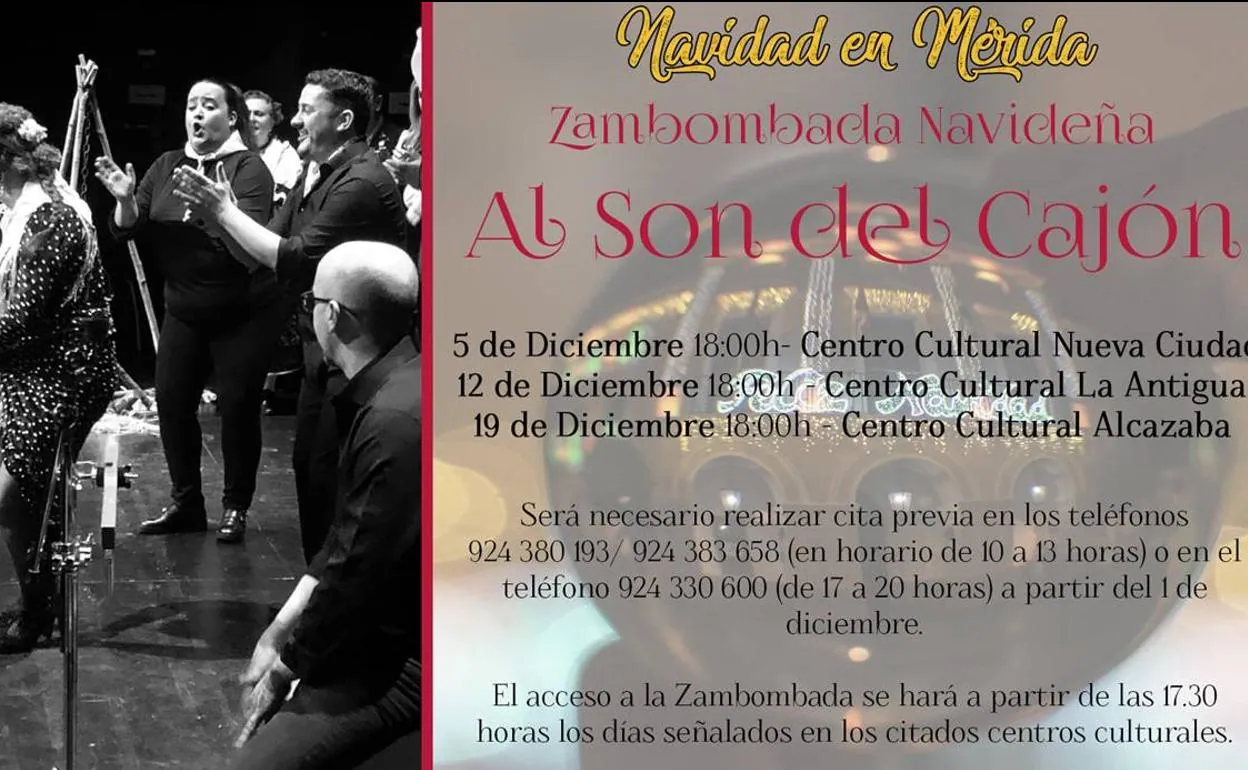 Zambombada navideña en Mérida