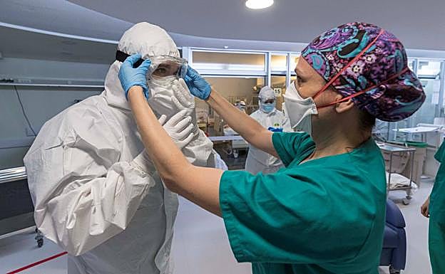 La cifra de hospitalizados baja a 184 en una jornada con nueve muertes más