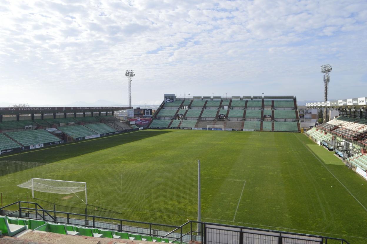 El estadio Romano José Fouto, donde se jugará el derbi. 