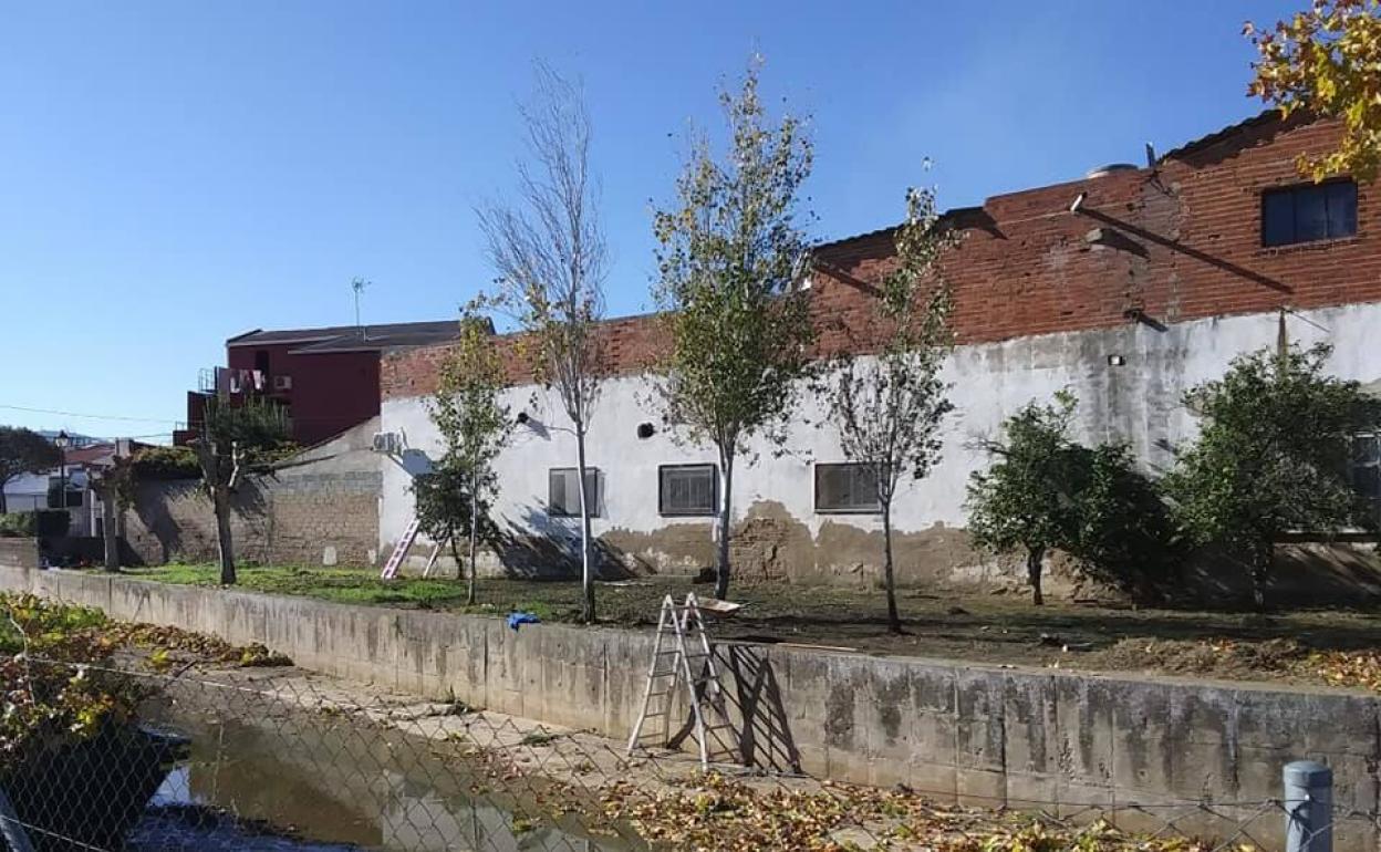 Uno de los espacios que se están adecentando