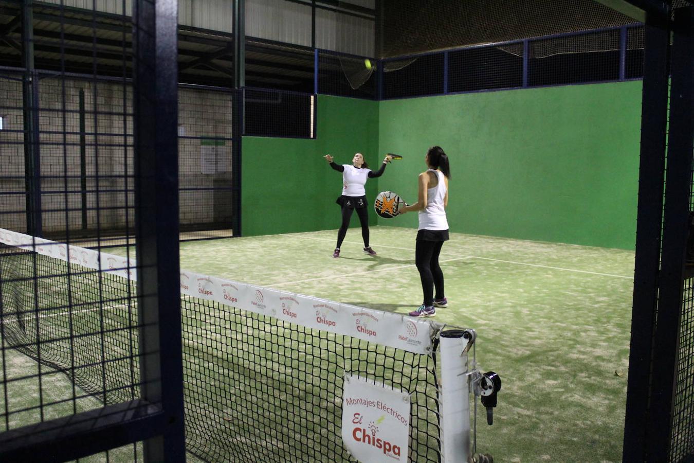 Maite Moreno y Laura Rodríguez fueron la otra pareja que jugó la final de la 1ª femenina