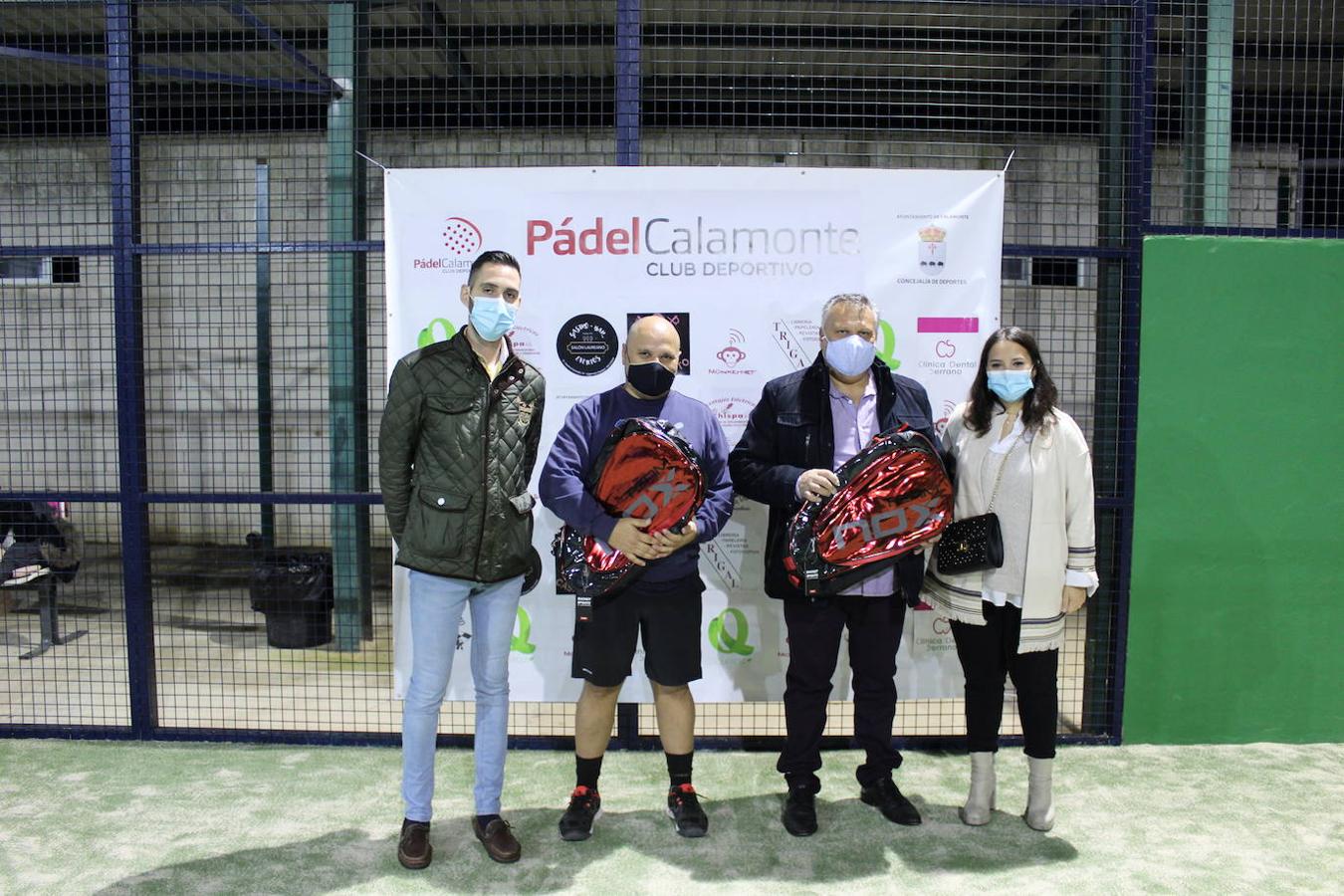 Los hermanos Pedro y Juande Salguero ganaron en la 1ª masculina A