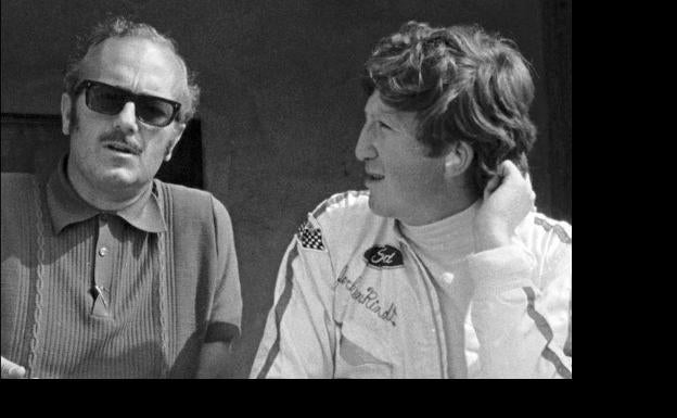 Jochen y Colin Chapman