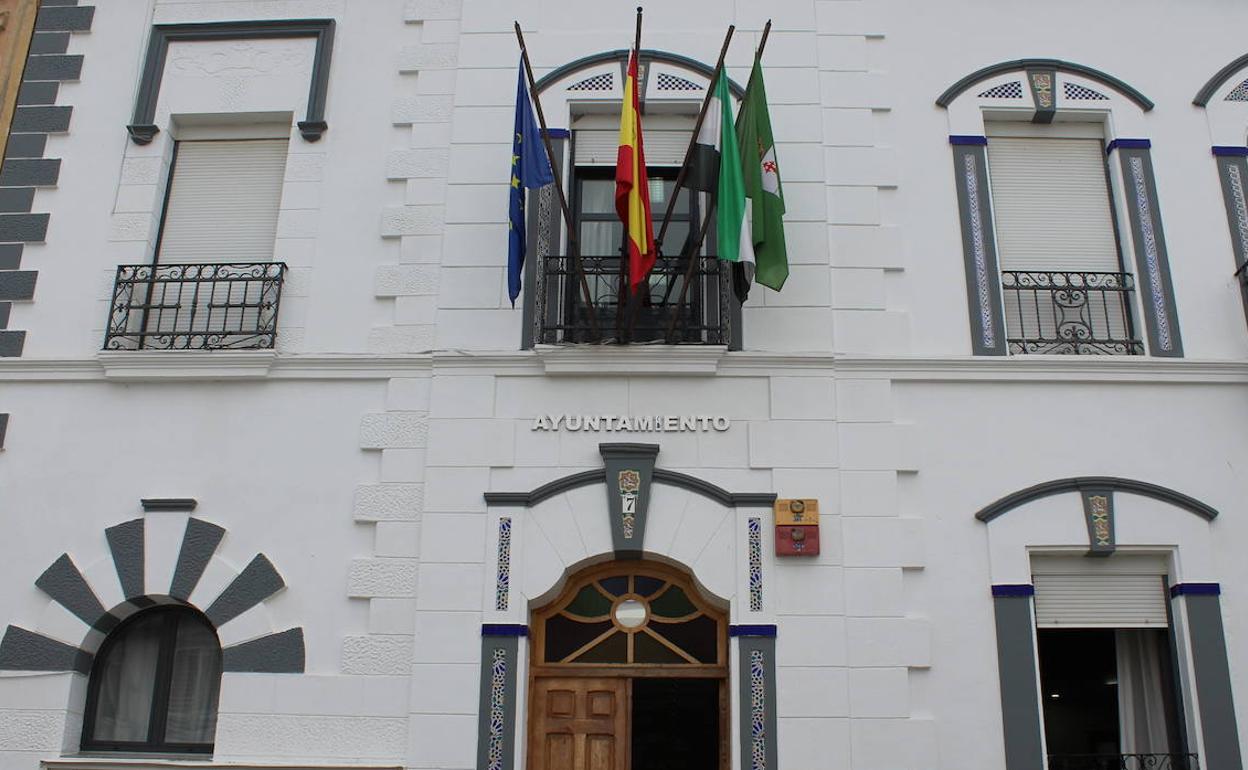 Fachada del Ayuntamiento de Calamonte