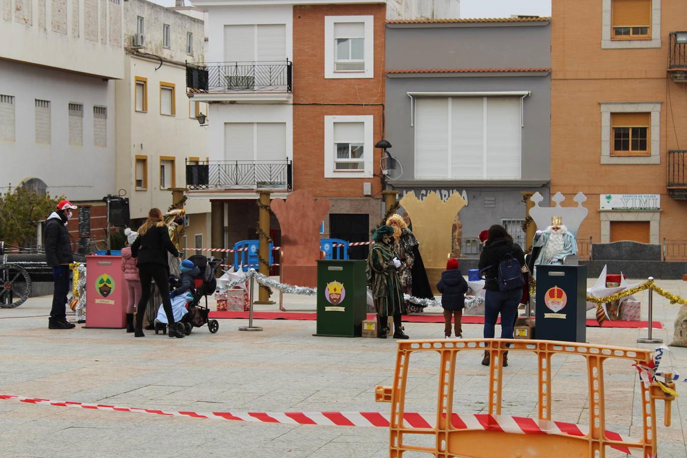 Se estableció un recorrido de sentido único mediante vayas y cordones