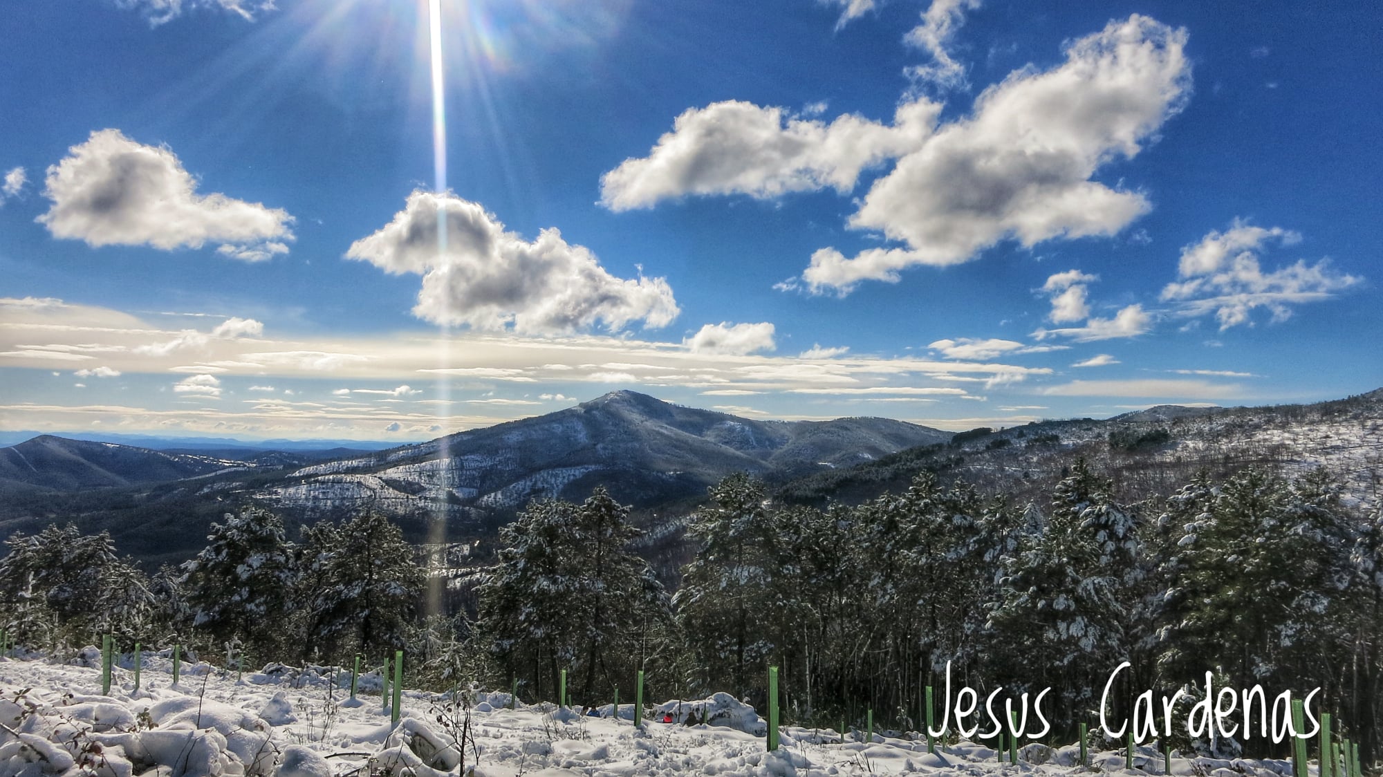 Fotos: Las mejores imágenes de la nieve en la región este domingo