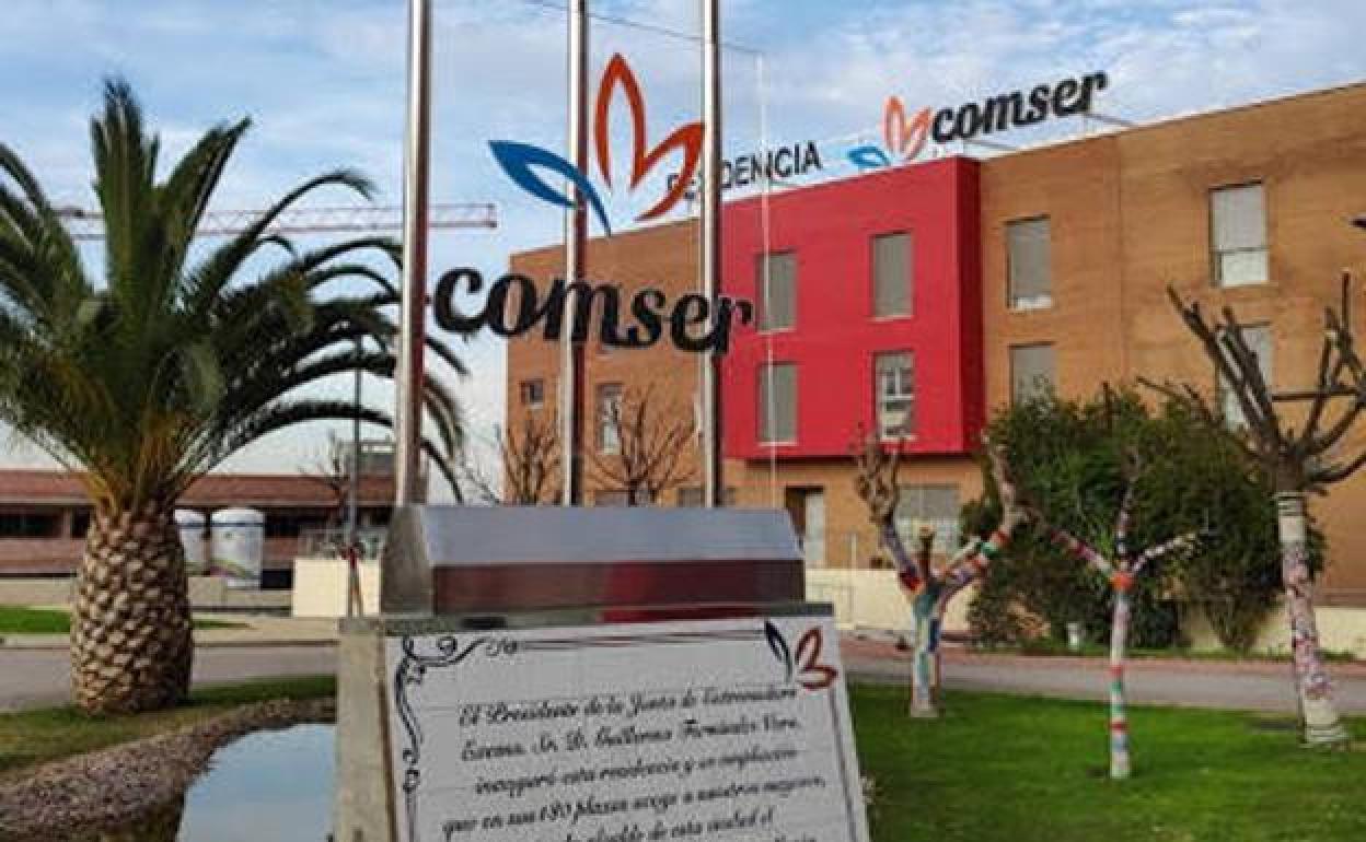 La residencia Comser es una de las más afectadas por el virus.