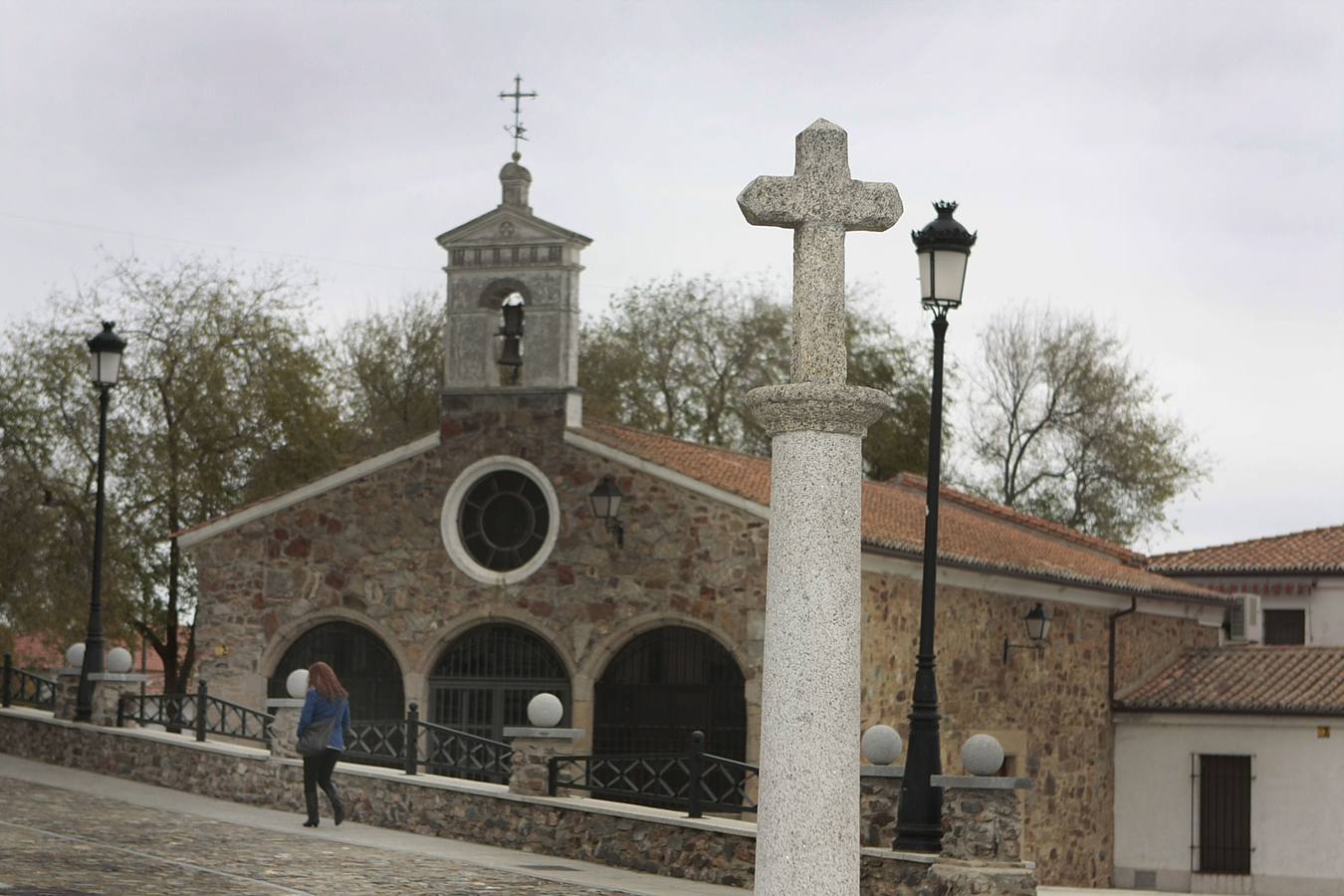 El crucero de San Juan está en la actualidad frente a la ermita de San Blas