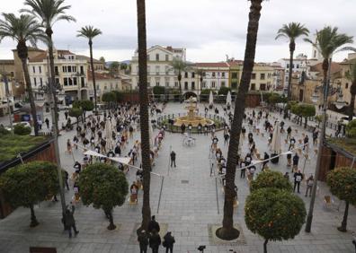 Imagen secundaria 1 - Protestas en Villanueva de la Serena, Mérida y Coria. 