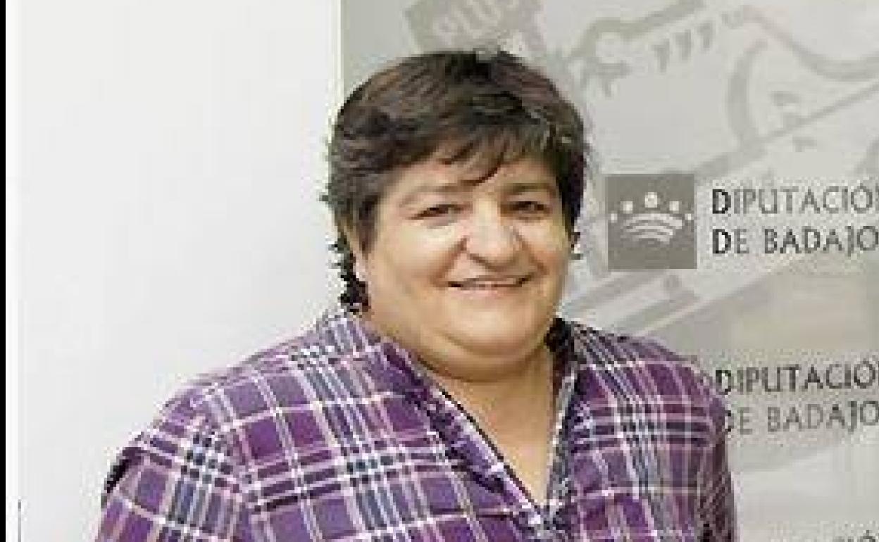 Julia Sánchez, alcaldesa de Helechosa de los Montes. 
