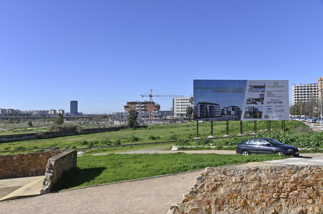 Los solares que serán urbanizados las próximas semanas. 