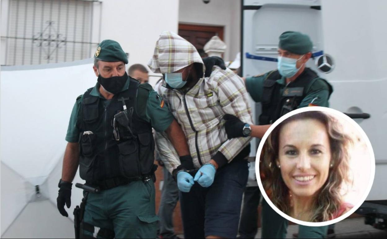 Eugenio Delgado es sacado de su casa tras un registro de la misma.