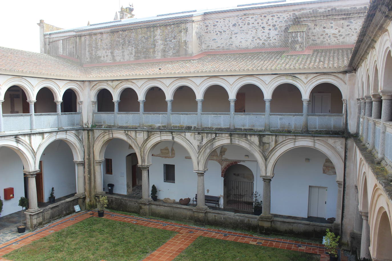 Obras recogidas en el interior del Museo de Arte Contemporáneo de Fregenal
