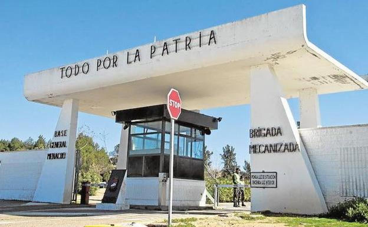 Coronavirus en Extremadura: El cribado masivo en la base militar de Bótoa detecta un positivo de 1.173 pruebas