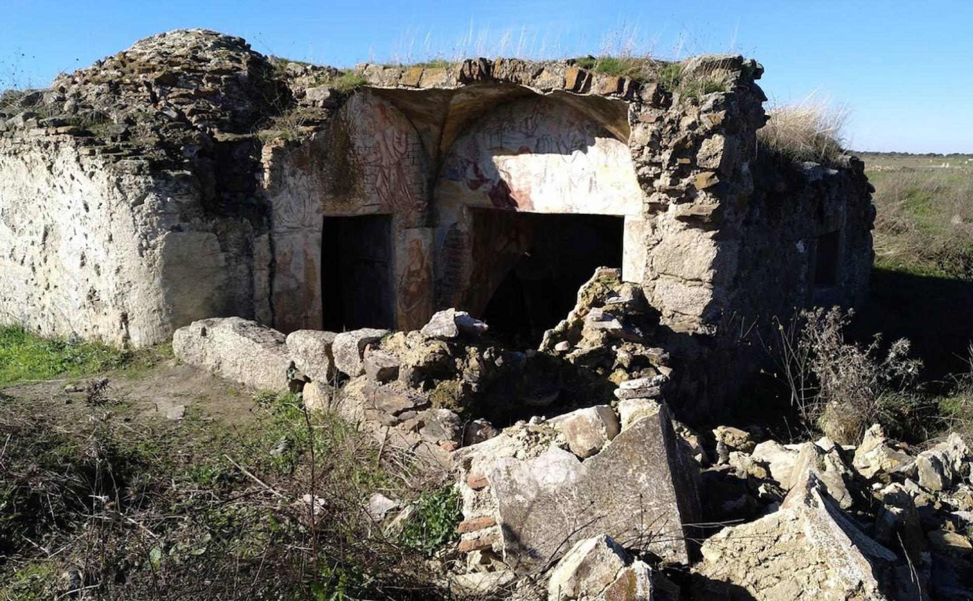 Ermita de San Jorge en las afueras de Cáceres. 