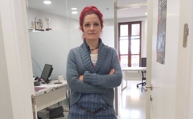 Erika Cadenas, portavoz del grupo municipal de Unidas Podemos en Badajoz.