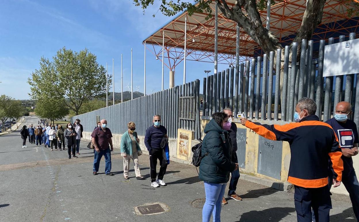 La vacunacion ha comenzado a las 12 en el Berrocal.